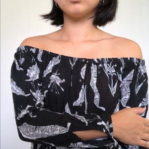 Roxy off the shoulder long sleeve